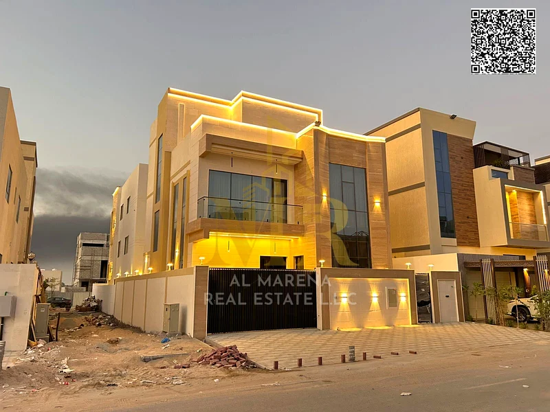 🏡 Luxurious villa for sale in Al Bahia – 7 master bedrooms + majlis and hall – 2 floors + roof – 3014 sq ft – priced at AED 2,200,000, all-inclusive63880510905090113