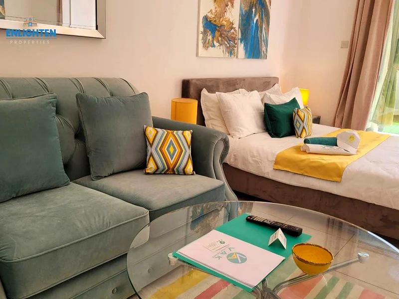 Private Garden | Furnished Studio | Rent | JVC63788654166275111