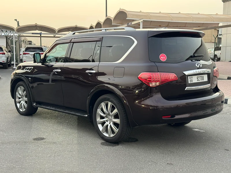 Premium Infinity QX56 – Burgundy Beauty | Urgent Sale – AED 4300063613464560257111