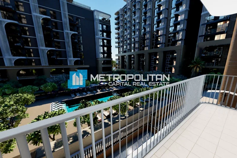 Pool View | 2BR+Study w/ Balcony | Laundry Area63851299400195114