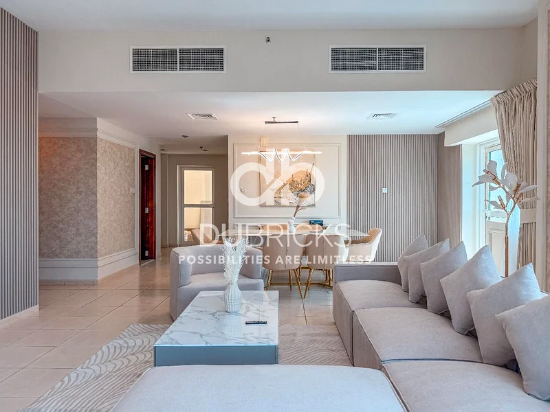 Elegant 3BR Penthouse + Maid’s Room | Full Golf Course & Canal Views | Fully Upgraded & Furnished64399926621699114