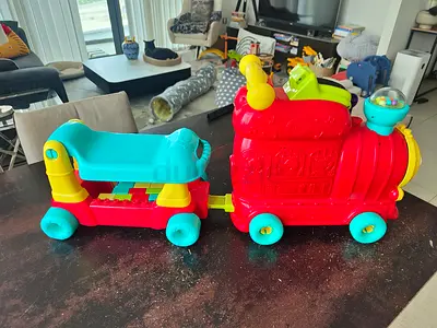 Vtech 4-in-1 Alphabet Train - Interactive Educational Toy with Ride-On