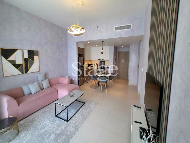 Creek View | Furnished and Large 2BR | High Floor63758060203521111