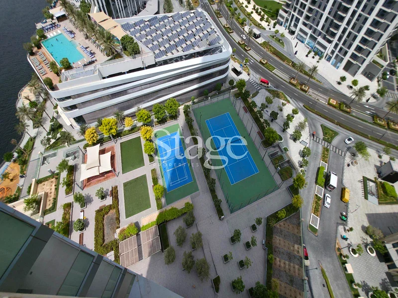 Creek View | Furnished and Large 2BR | High Floor63758060203521113