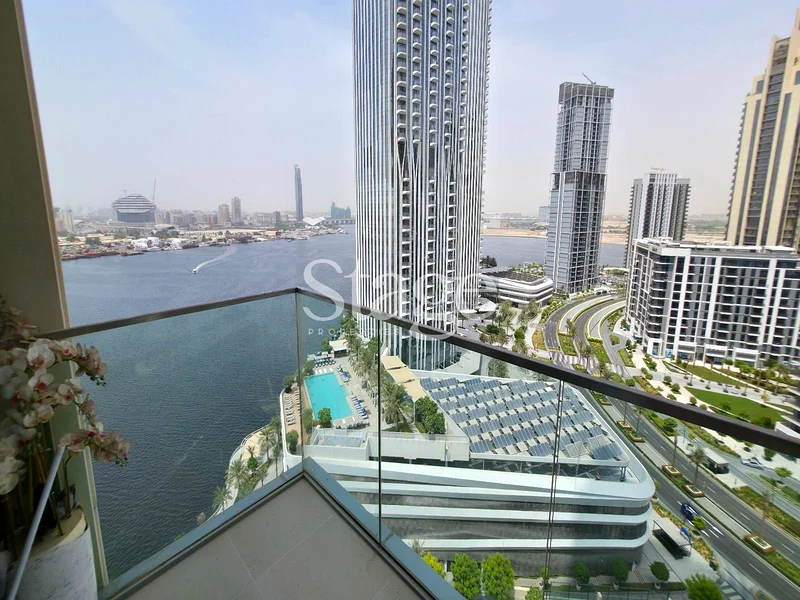 Creek View | Furnished and Large 2BR | High Floor63758060203521110