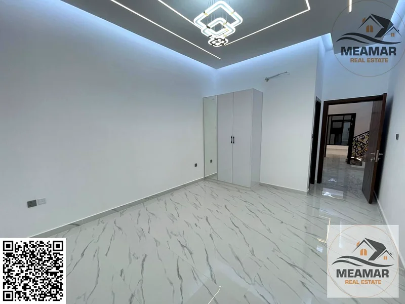 For sale, a two-story villa with a roof, including registration fees, directly in front of the mosque, close to Sheikh Mohammed bin Zayed Road63907479803778112