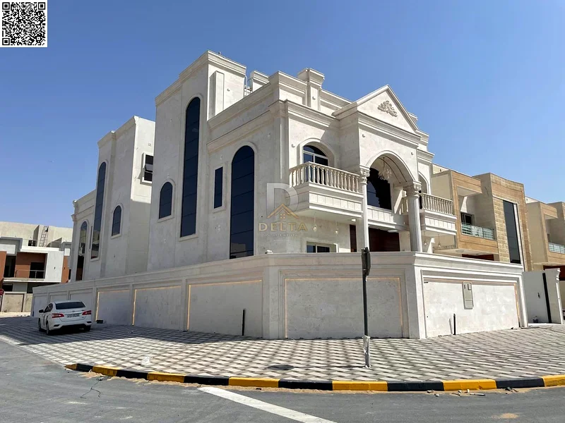 For sale, a corner villa with a distinctive classic design | Including registration and ownership fees | No down payment | Freehold | Bank financing63898098034435111