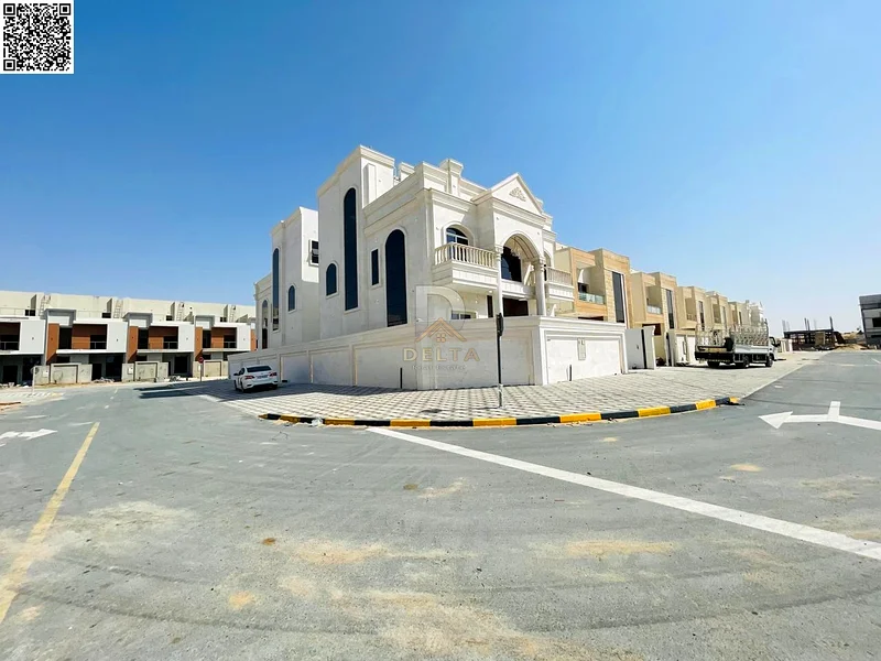 For sale, a corner villa with a distinctive classic design | Including registration and ownership fees | No down payment | Freehold | Bank financing63898098034435112
