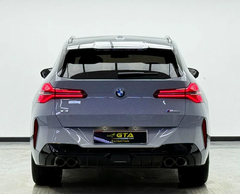 2025 BMW X3 M50, 5-Year BMW Warranty + Service Package, Very Low Kilometers, Fully Loaded, GCC63484848651907114