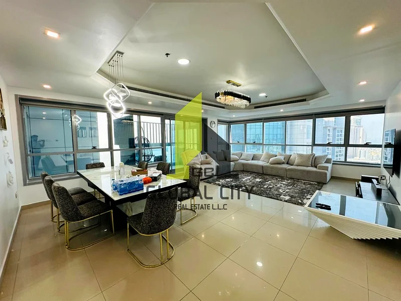 Smart Living – 2 Bedroom for sale In Ajman Corniche Tower | fully furnished | Great rental | covered parking | 850,000 /-63870352041986112