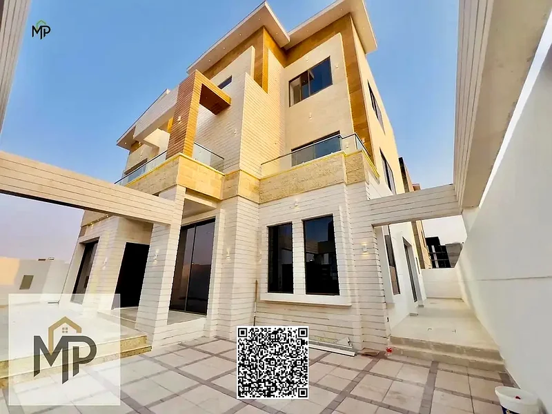 Palace for sale in Al Bahia area, 7 rooms, hall, 2 floors and a roof, at a very special price, including registration and ownership fees63880932683395111