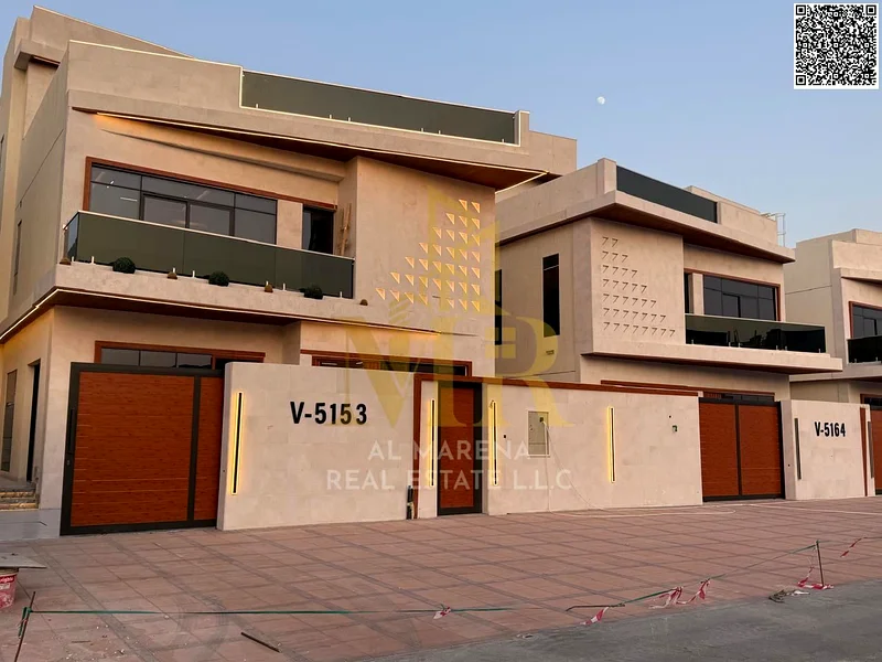 A golden opportunity to own a luxurious villa in one of the most prestigious areas of Ajman, Al Helio 2, at a price including registration and ownersh63897311313795111