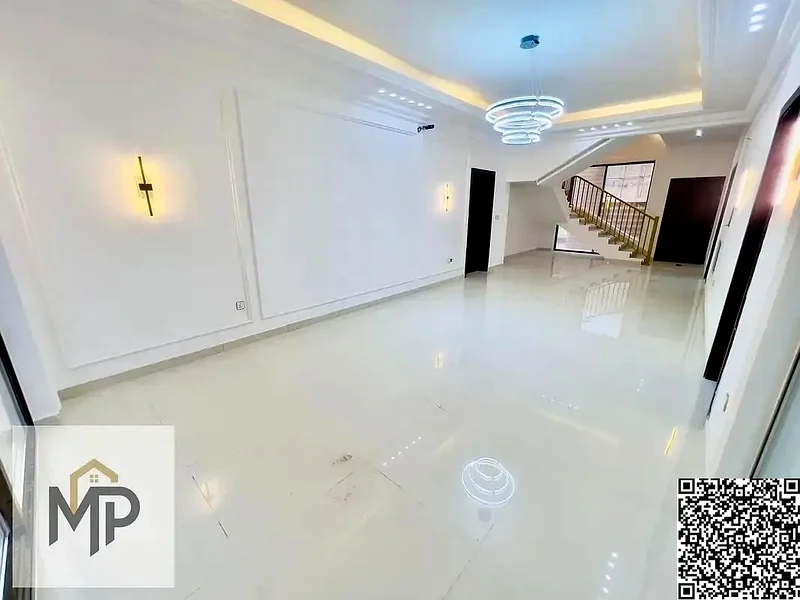Palace for sale in Al Bahia area, 7 rooms, hall, 2 floors and a roof, at a very special price in the most upscale areas of Ajman63880932675330113