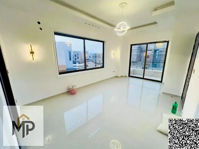 Palace for sale in Al Bahia area, 7 rooms, hall, 2 floors and a roof, at a very special price in the most upscale areas of Ajman63880932675330114
