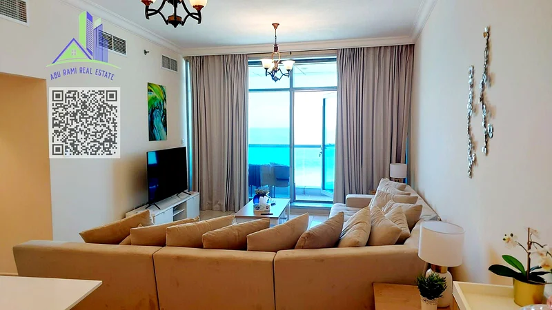 Luxury 2-Bedroom Apartment with Panoramic Sea View in Ajman All Bills Included63855470937602111