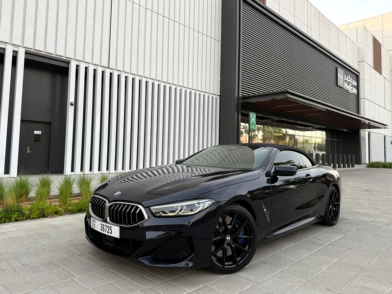 BMW M850i convertible in very rare color, in perfect condition63484725889282113