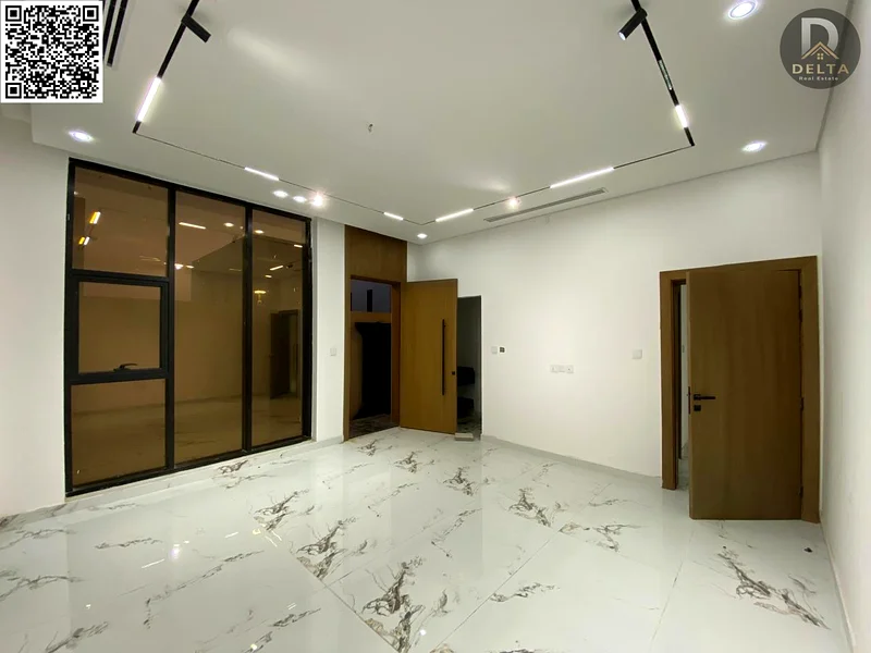 🏡 Distinctive corner villa for sale in Al Helio 2 - Ajman 🔑 5 master bedrooms | Modern design | Strategic location | Registration fees included  Are63897973267715114