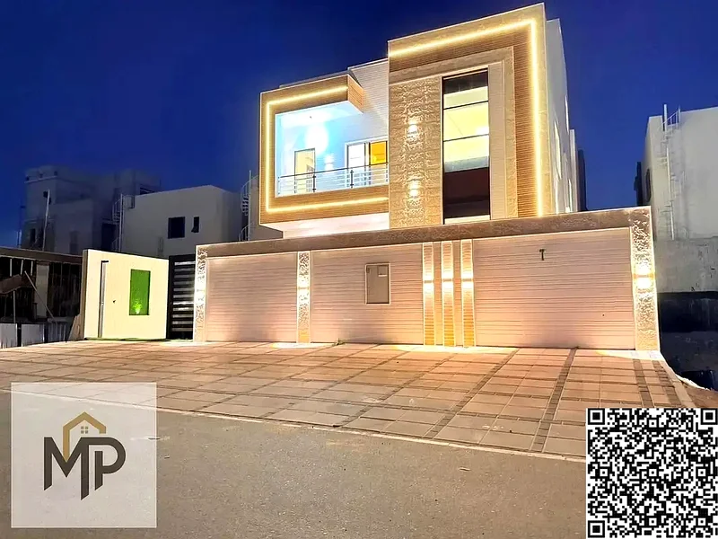 فيلا بسعر يشمل رسوم التسجيل ورسوم الملكية على الشارع الرئيسي، جاهزة للسكن في أكثر مناطق عجمان تميزاً، ملكية حرة63897311430529110