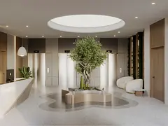 Modern 1 Bedroom | 2 Bath | Road View