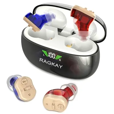 Newest Rechargeable Digital Hearing Aids with 16 - Channels Clear Sound and Intelligent Noise Reduct