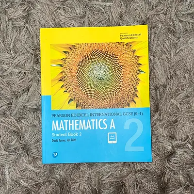 Mathematics A for Students - Edexcel International GCSE Student Book 2