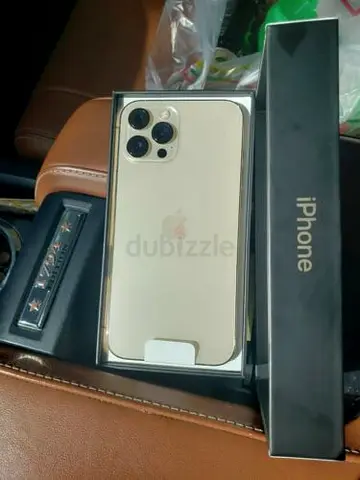 Apple I phone 12 pro max 256gb gold