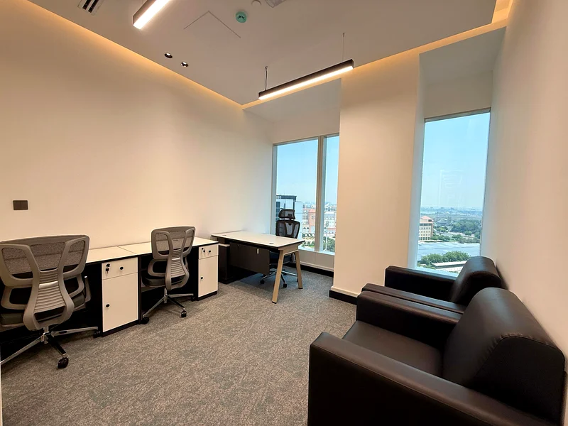 Luxury Offices for Premier Professionals | Elegantly Designed Offices | Near METRO- HealthCare & WAFI MALL | Prime Location63618103422466111