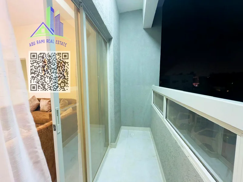 Monthly rent in Ajman, Al Nuaimiya, 2 rooms and a living room next to Al Sinara roundabout. Two rooms are available for rent, 5,700 and 5,00063836977145090113