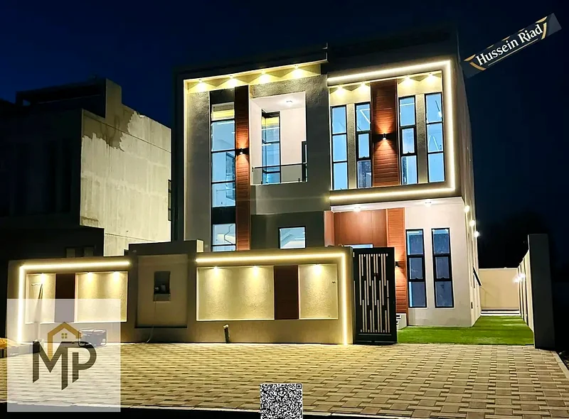 فيلا بسعر يشمل رسوم التسجيل ورسوم الملكية في الشارع الرئيسي، جاهزة للسكن في أرقى مناطق عجمان، ملكية حرة63897420662145112