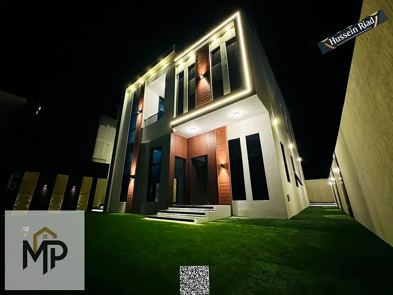 فيلا بسعر يشمل رسوم التسجيل ورسوم الملكية في الشارع الرئيسي، جاهزة للسكن في أرقى مناطق عجمان، ملكية حرة63897420662145113