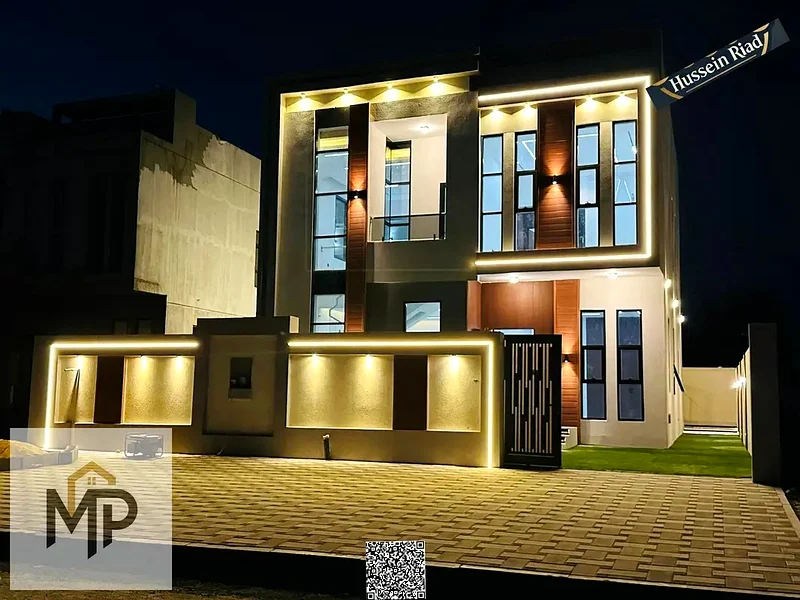 فيلا بسعر يشمل رسوم التسجيل ورسوم الملكية في الشارع الرئيسي، جاهزة للسكن في أرقى مناطق عجمان، ملكية حرة63897420662145111