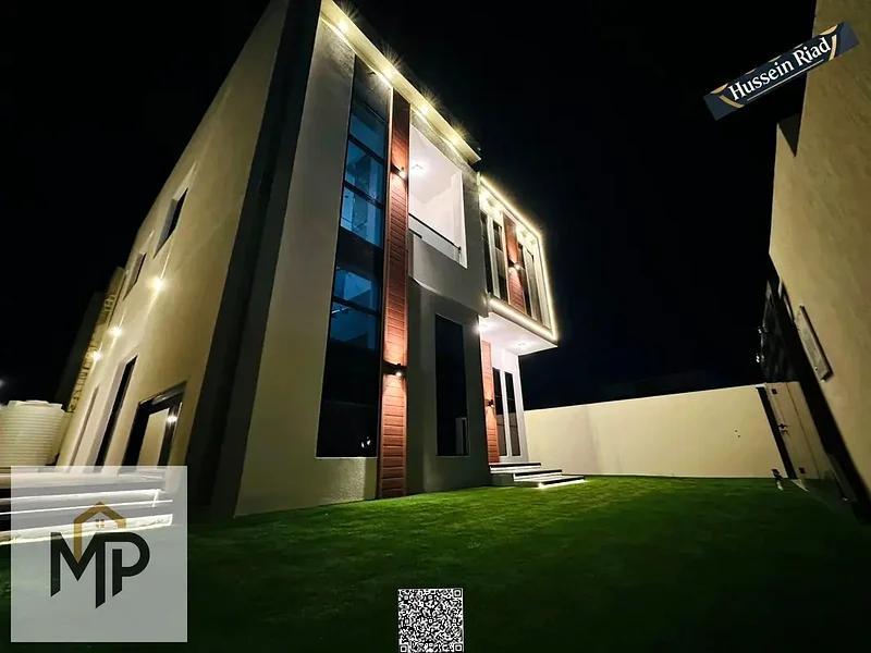 فيلا بسعر يشمل رسوم التسجيل ورسوم الملكية في الشارع الرئيسي، جاهزة للسكن في أرقى مناطق عجمان، ملكية حرة63897420662145110