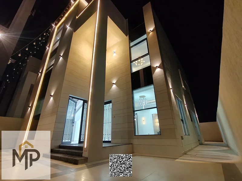 فيلا فاخرة بتصميم عصري في الحيلو - عجمان، 3 طوابق على شارع رئيسي، مع مساحات واسعة، بسعر ممتاز يشمل التسجيل63897311373571113
