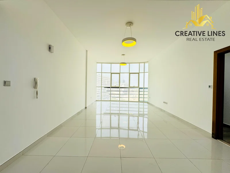 شقة بغرفة نوم واحدة ومطبخ مغلق بدون تكييف مركزي63764688445698111