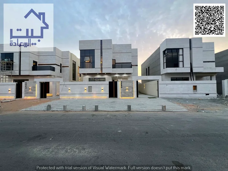 The villa of your dreams with a swimming pool behind the services, including registration and ownership fees, at an attractive price on Sheikh Mohamme63897973200387113