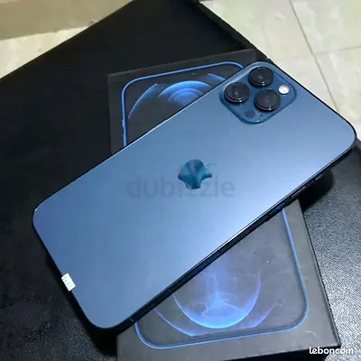 Apple I phone 12 pro max 128 gb blue