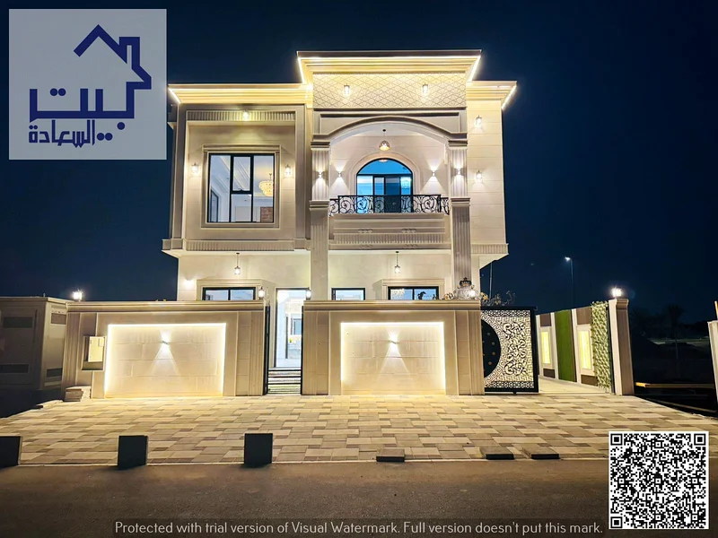 فرصة سكنية نادرة - فيلا فاخرة مع سطح في الحيلو 2 - عجمان | 5 غرف ماستر | مجلس وقاعةان | السعر الشامل | ديكور حديث63912796348930110