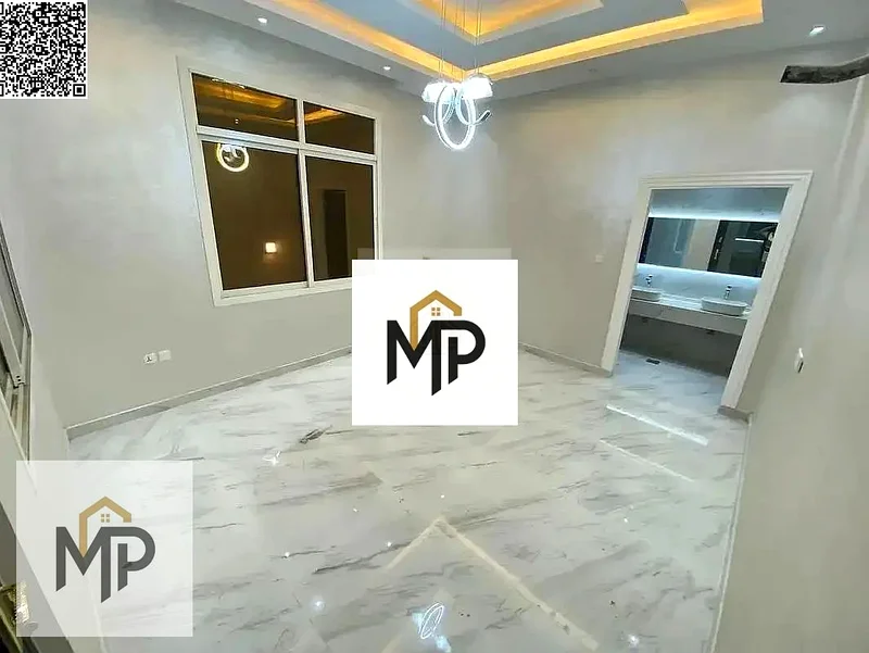 For sale, a villa, including registration and ownership fees, directly opposite the mosque, two floors, stone facade, with the possibility of easy ban63897311389186114