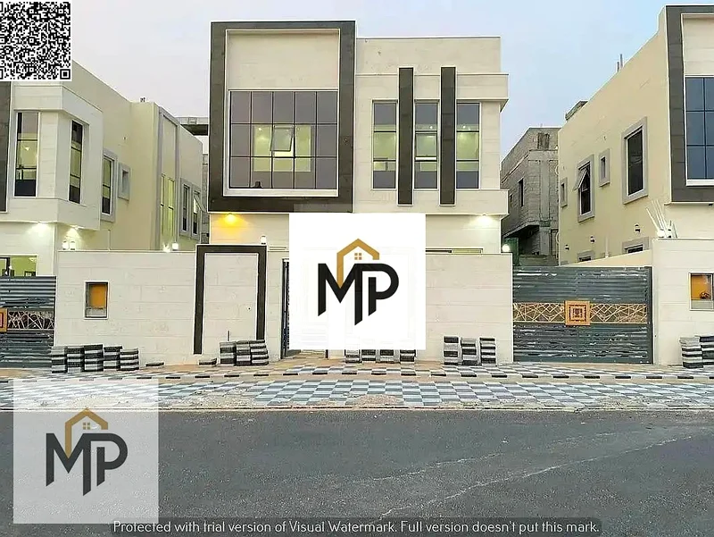 For sale, a villa, including registration and ownership fees, directly opposite the mosque, two floors, stone facade, with the possibility of easy ban63897311389186112