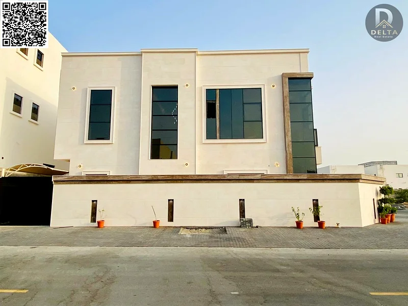 🏡 Luxurious corner villa for sale in Al Helio 2 - Ajman 📍 Ideal location | Elegant design | Electricity and water included  ✨ A golden opportunity t63898098003331112