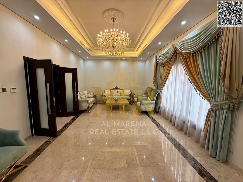 فرصة مذهلة لامتلاك فيلا بتصميم عصري وتكييف مركزي في الروضة 1 بسعر جذاب وخاص، بما في ذلك الإل63874251047426113