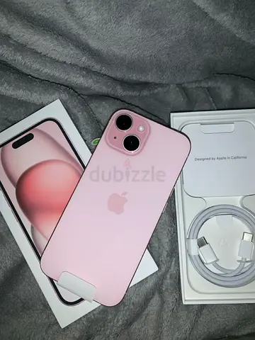 Iphone 15 pink.color 128 gb storage