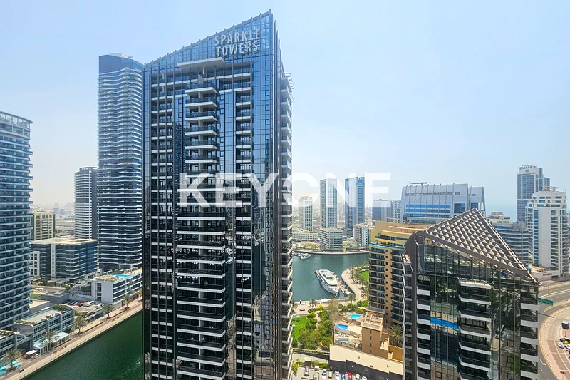 Corner Unit | High Floor | JBR & Marina View64039157565315110