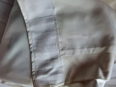 2 Ply Cream Curtain-  250 _290 cm