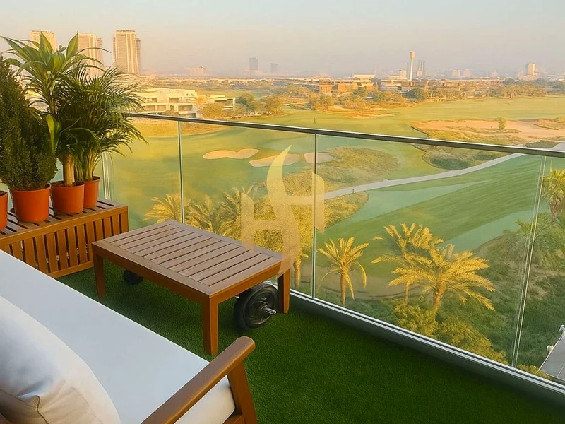 GOLF VIEW LUXURY STUDIO APT / MODERN LAYOUT / OPEN TERRACE63494740442115113