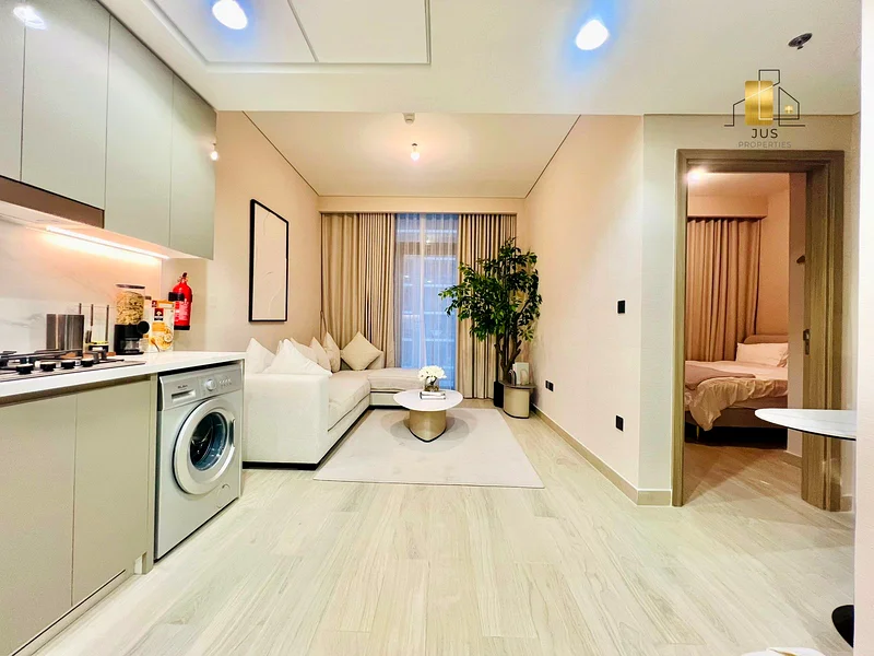 Luxury Designer Furnished 1 B/ R | Chiller Free | All Amenities63803743260418112