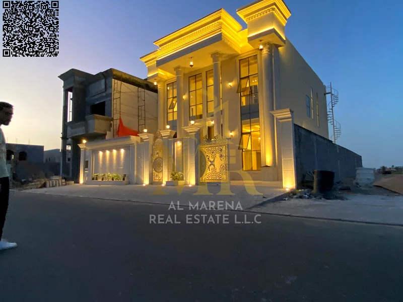 Villa directly from owner on main street in prime Ajman area, personal finishing, close to amenities, zero down payment, freehold63871901540355114