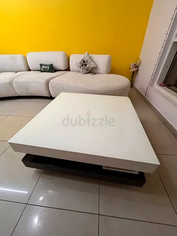 Sleek Modern Coffee Table for Your Living Room and sliding table