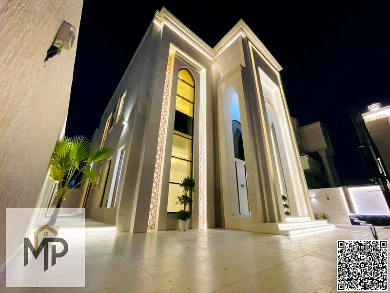 تُباع بسعر شامل جميع الرسوم بما في ذلك تسجيل ورسوم الملكية - فيلا فاخرة في الحيلو 2 - عجمان | طابقان | 5 غرف نوم رئيسية | م63899001594627112