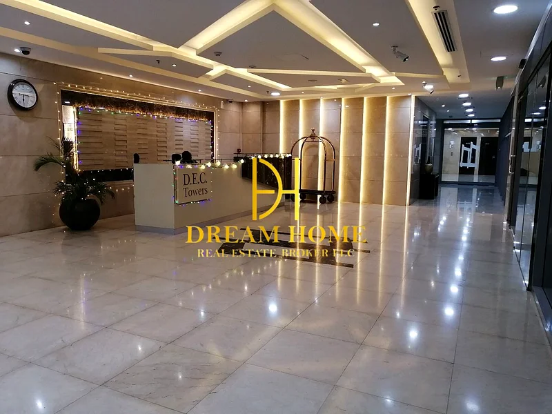DEC TOWER 1 l Unfurnished Studio l Chiller Free l 1 to 4 Cheques63773929014787114